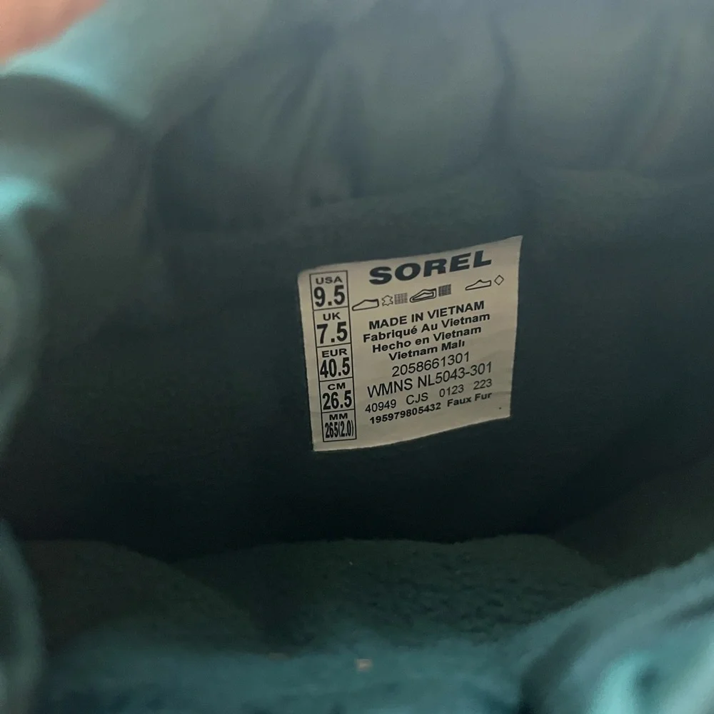 Sorel Women’s Boots size 9.5 - Picture 5 of 6